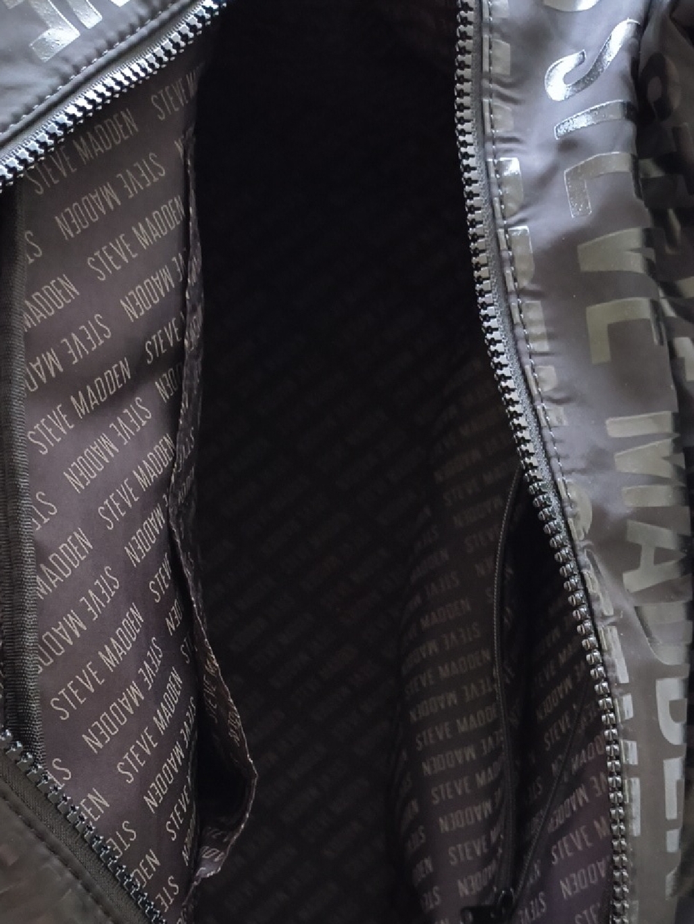 Steve Madden Black Weekender Bag NWOT - Picture 8 of 11